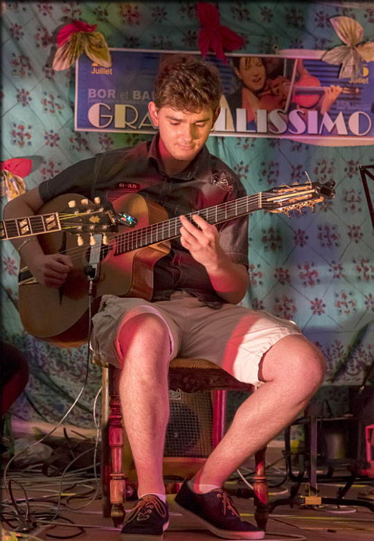 Festival Grappellissimo Joshua Perez été 2018